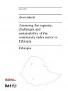 Assessing the capacity, challenges and sustainability of the community radio sector in Ethiopia