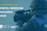Call for nominations: IPI-IMS 2026 press freedom awards