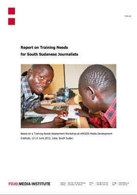 Training Needs for South Sudanese Journalists