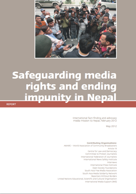 Safeguarding media rights and ending impunity in Nepal