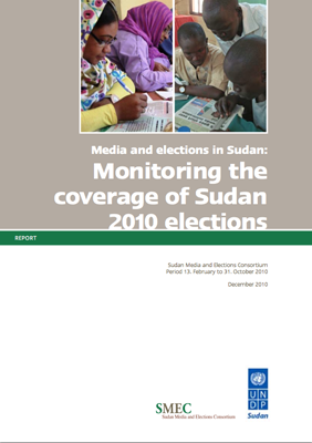 Monitoring the coverage of Sudan 2010 elections