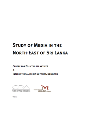 Study of media in the North-east of Sri Lanka