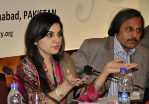 Member of Pakistan's National Assembly, Kashmala Tariq discusses the need for improved media ethics. Photo: Intermedia