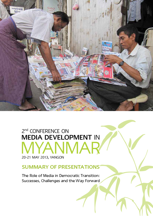 2nd Myanmar Media Development Conference 2013