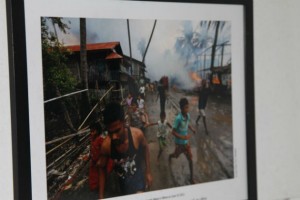 Image from the winning photo essay "Myanmar in Flames"