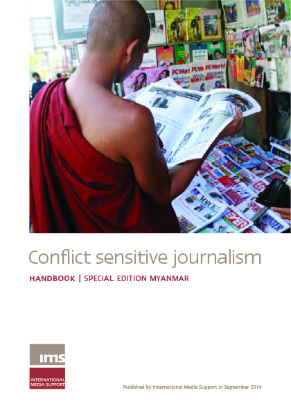Conflict Sensitive Journalism: Special Edition Myanmar