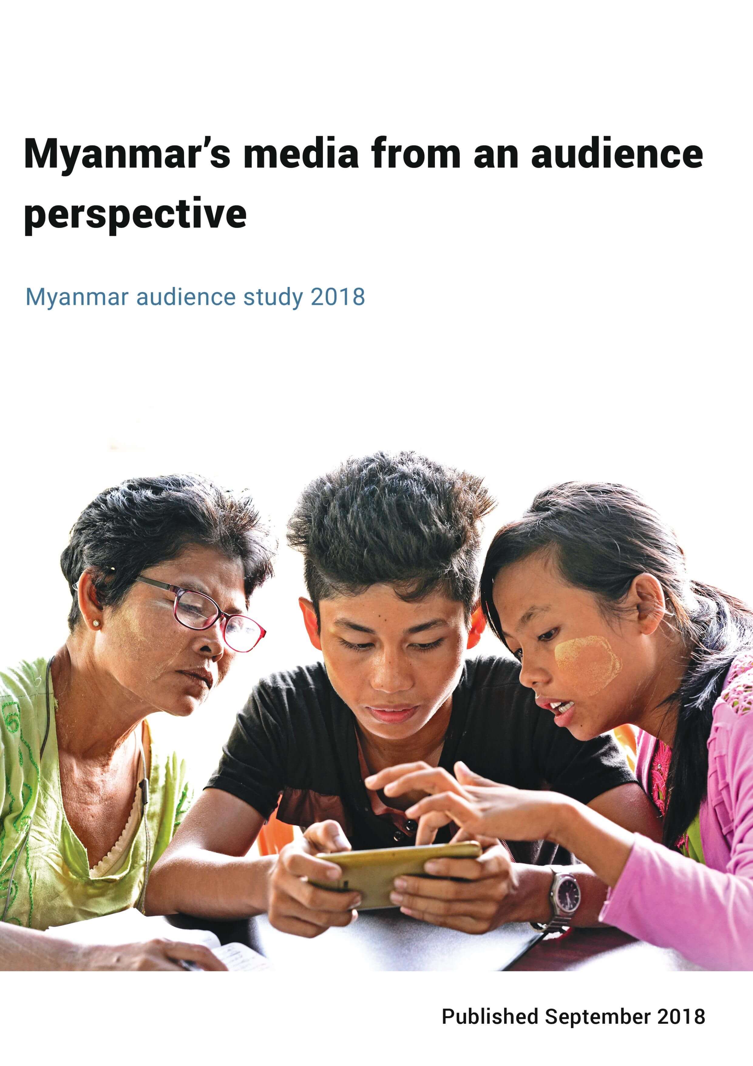 Myanmar’s media from an audience perspective Myanmar’s media from an audience perspective