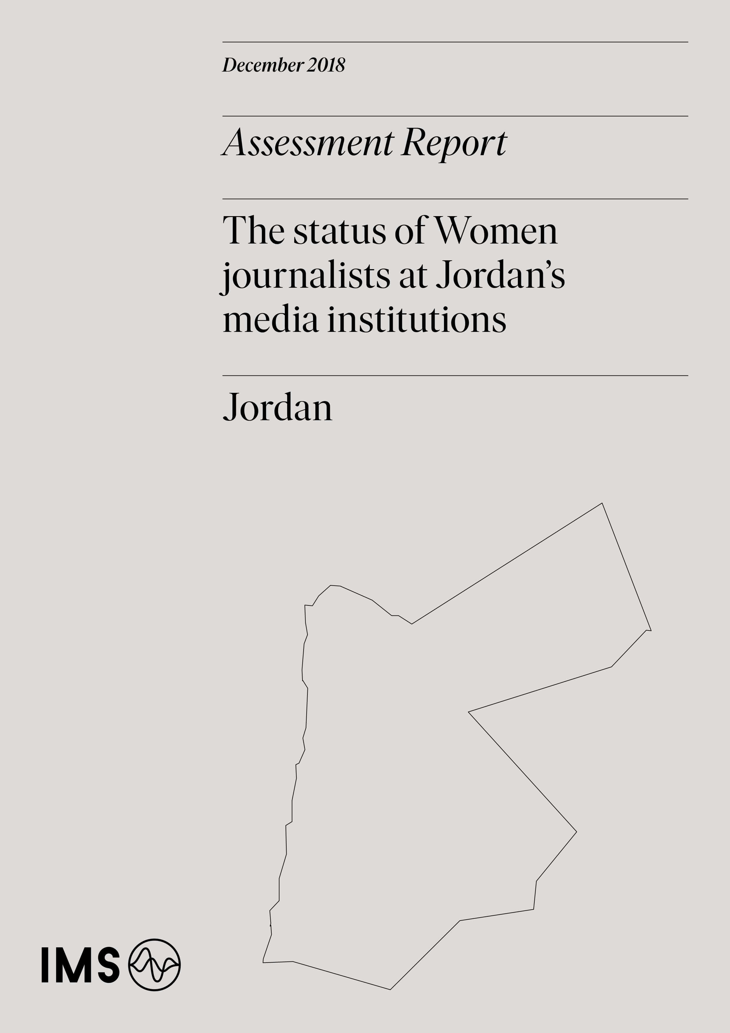 The status of women journalists in Jordan's media institutions