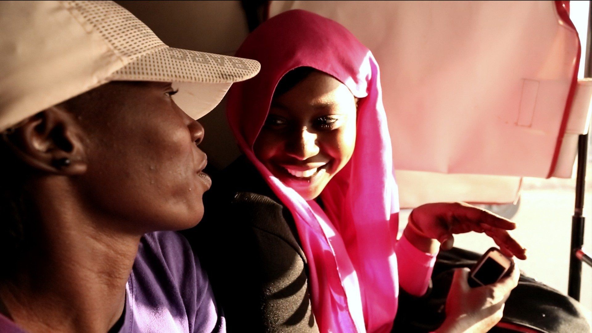 Still from the film Khartoum Offside