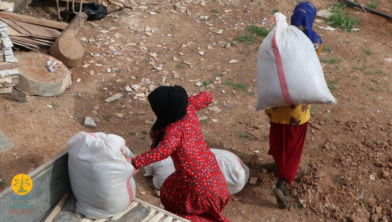 In Jin War, the women are self-reliant on all fronts, 7 March 2020. (Photo: Syria Untold and Syrian Female Journalists Network)