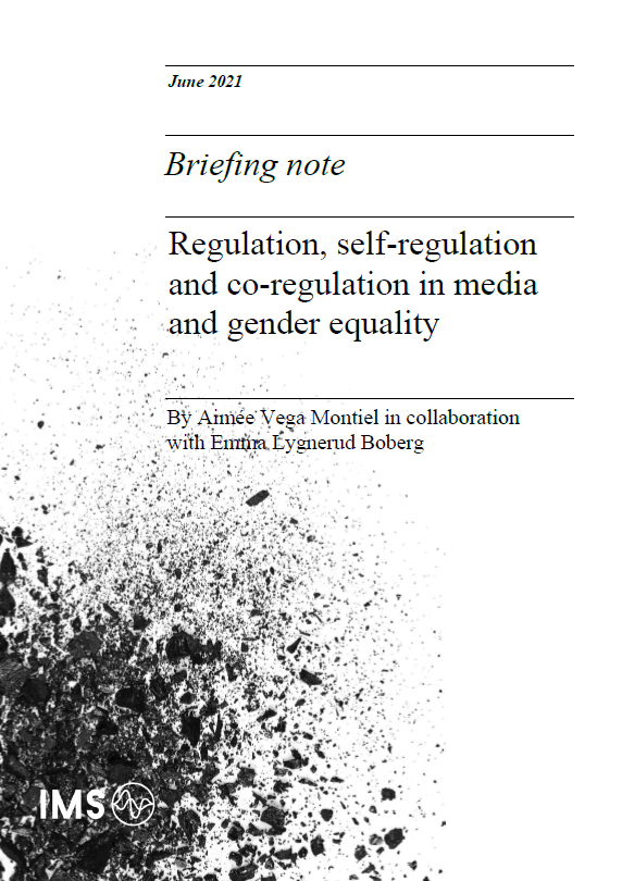 Regulation, self-regulation and co-regulation in media and gender equality