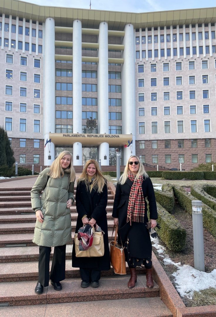 Moldova Parliament in Chisinau