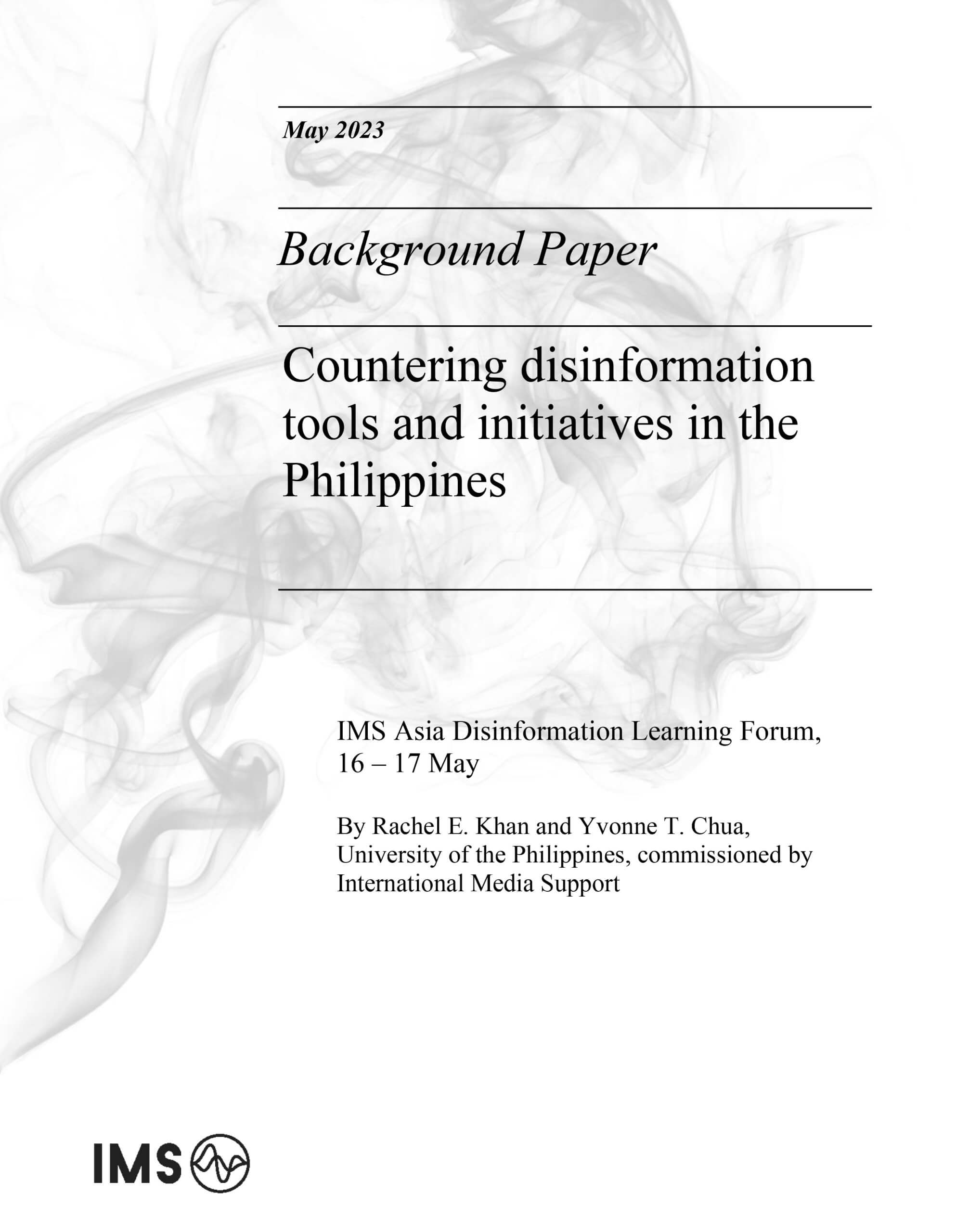 Countering disinformation – tools and initiatives in the Philippines