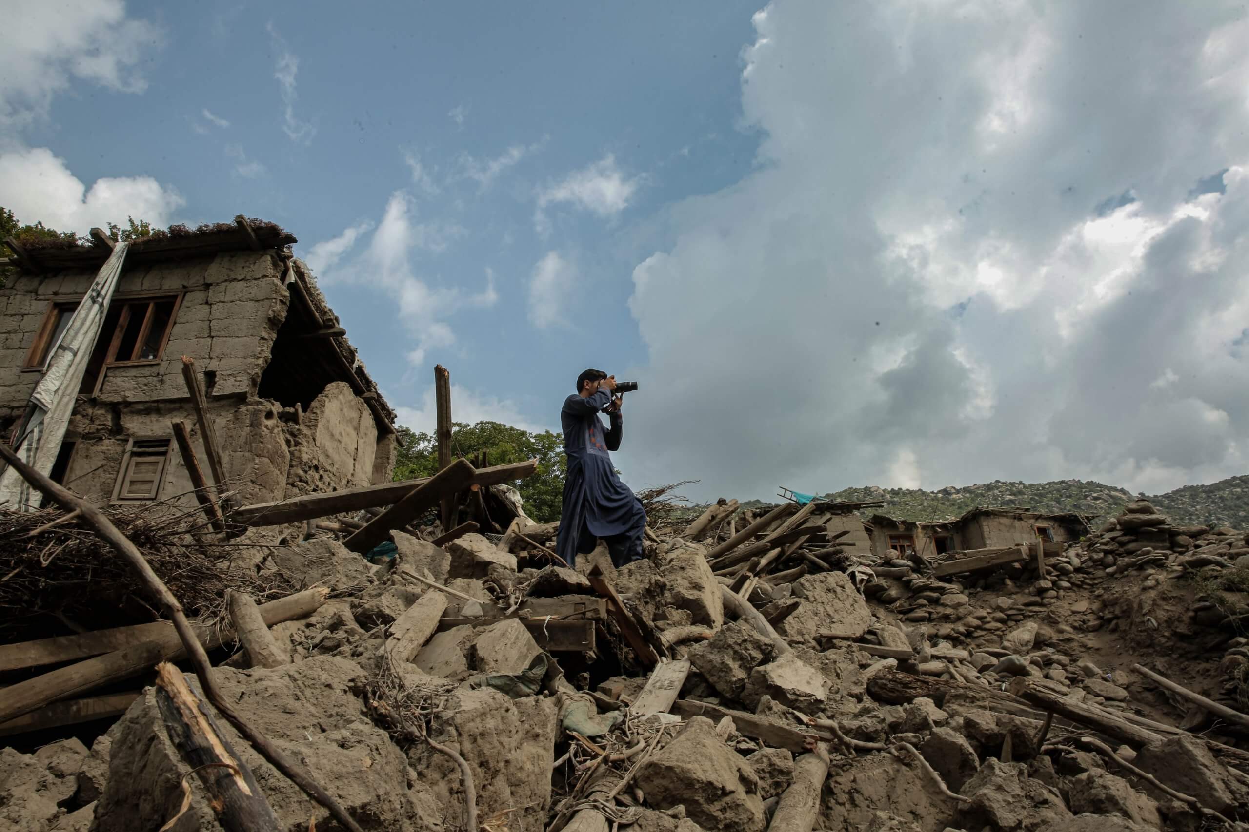 Saving lives with their words: Afghan media outlets get help for survivors of devastating earthquake