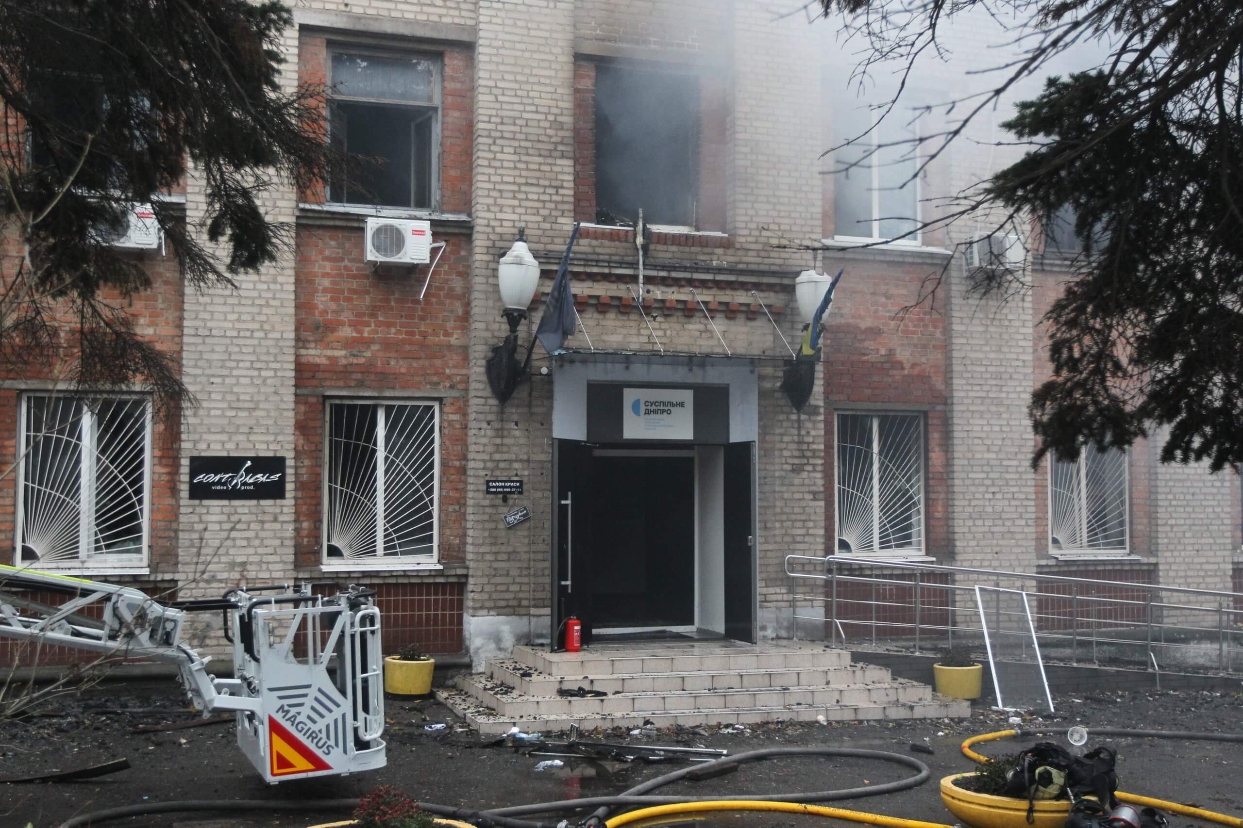 IMS condemns the recent attack in Dnipro City that damaged Suspilne property
